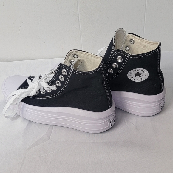 Converse Chuck Taylor All Star Move Platform Sneaker Womens Size 6 - Picture 3 of 8